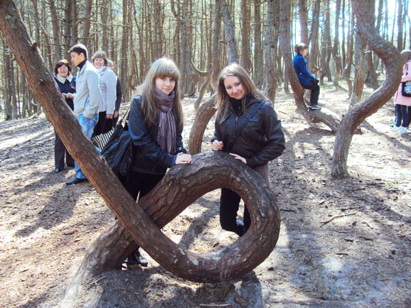 Анастасия Зыкова (слева) и Наталья Чубарова в «Танцующем лесу»