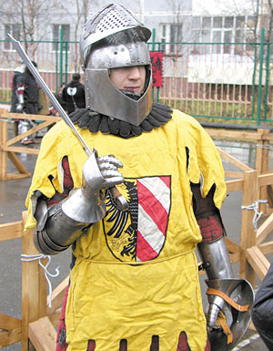 Так выглядит средневековый рыцарь