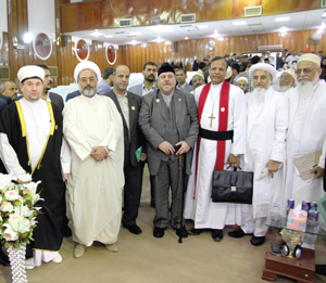 Участники конференции (Валиахмад хазрат – крайний слева)