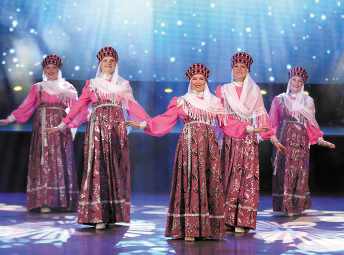 Новикбожские красавицы на прошлогоднем гала-концерте «Многоцветье Севера»