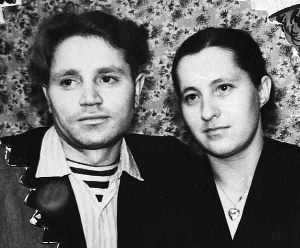 супруги Полушины в 60-е годы