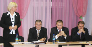 (слева направо) Т. Капийчук, А. Коновалов, С. Санюкович, Н. Кулябов