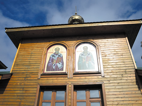 Новое убранство церкви села Щельябож