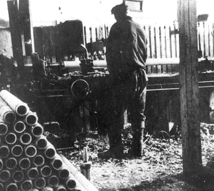Изготовление деревянных обсадных труб