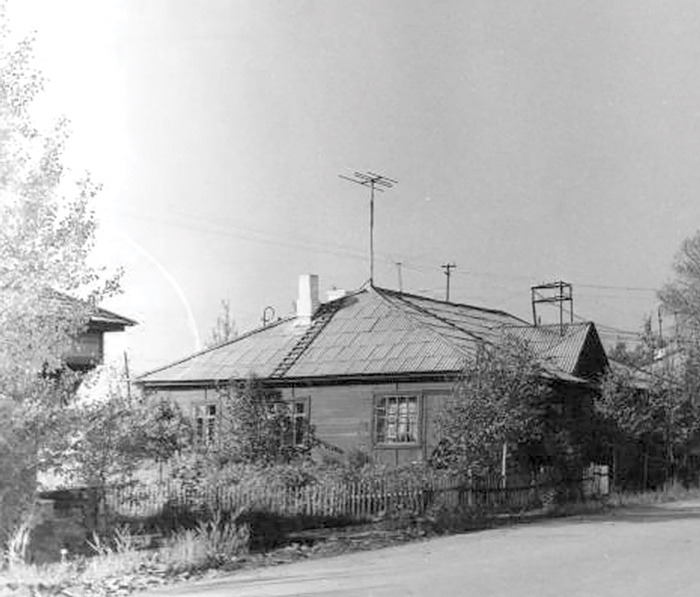 Первые жилые дома поселка, 1938 г
